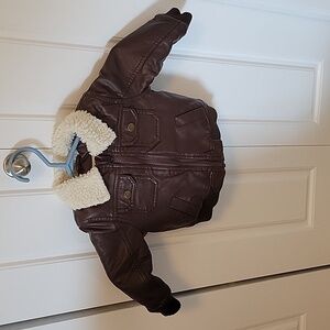 Brown Bomber Jacket 6-12 months
